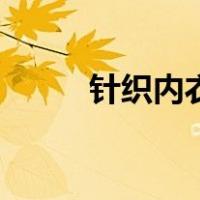 针织内衣（关于针织内衣的介绍）