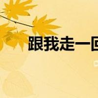 跟我走一回（关于跟我走一回的介绍）