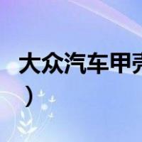 大众汽车甲壳虫（关于大众汽车甲壳虫的介绍）