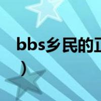 bbs乡民的正义（关于bbs乡民的正义的介绍）