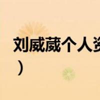 刘威葳个人资料（关于刘威葳个人资料的介绍）