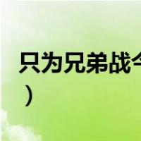 只为兄弟战今生（关于只为兄弟战今生的介绍）