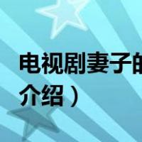 电视剧妻子的诱惑（关于电视剧妻子的诱惑的介绍）