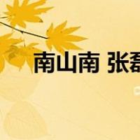 南山南 张磊（关于南山南 张磊的介绍）
