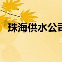 珠海供水公司（关于珠海供水公司的介绍）