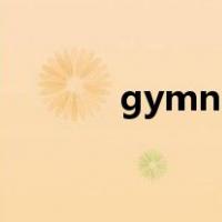 gymnastics什么意思（gym）