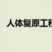 人体复原工程（关于人体复原工程的介绍）
