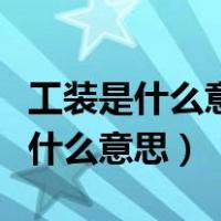 工装是什么意思跟家装有什么区别吗（工装是什么意思）
