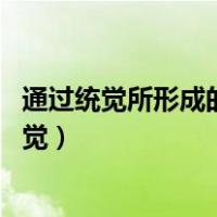 通过统觉所形成的观念体系被称为（在心理术语中 什么叫统觉）