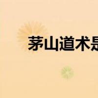 茅山道术是真的吗（茅山道术是真的）