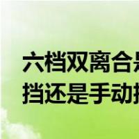 六档双离合是不是自动挡（6档双离合是自动挡还是手动挡）