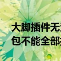 大脚插件无法打开背包（WOW 大脚插件背包不能全部打开）