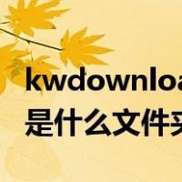 kwdownload是什么文件夹（kwdownload是什么文件夹）