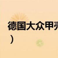 德国大众甲壳虫（关于德国大众甲壳虫的介绍）