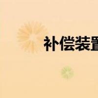 补偿装置（关于补偿装置的介绍）
