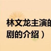 林文龙主演的电视剧（关于林文龙主演的电视剧的介绍）