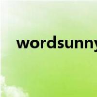 wordsunny中介怎么样（WordSunny）