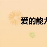 爱的能力是什么意思（爱的能力）