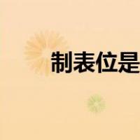 制表位是干嘛的（制表位什么意思）