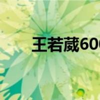王若葳600（关于王若葳600的介绍）