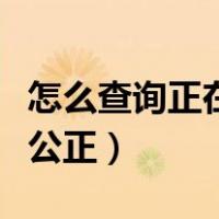 怎么查询正在注册的商标（商标怎么查询已经公正）