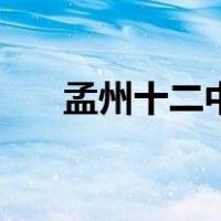 孟州十二中（关于孟州十二中的介绍）