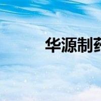 华源制药（关于华源制药的介绍）