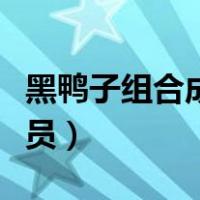 黑鸭子组合成员分别叫什么名（黑鸭子组合成员）