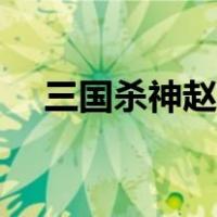 三国杀神赵云技能解释（三国杀神赵云）