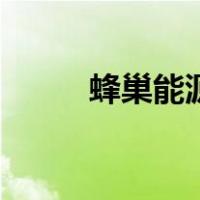 蜂巢能源（关于蜂巢能源的介绍）