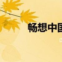 畅想中国（关于畅想中国的介绍）