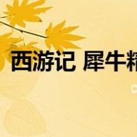 西游记 犀牛精（关于西游记 犀牛精的介绍）