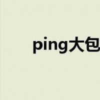 ping大包的命令是什么（ping大包）