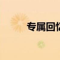 专属回忆（关于专属回忆的介绍）