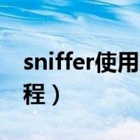 sniffer使用教程（求Sniffer中文版软件及教程）