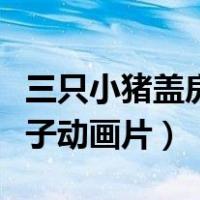 三只小猪盖房子动画片完整版（三只小猪盖房子动画片）