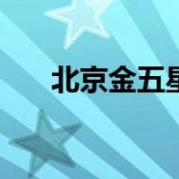 北京金五星（关于北京金五星的介绍）