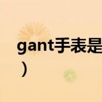 gant手表是什么牌子的（ga手表是什么牌子）