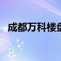 成都万科楼盘（关于成都万科楼盘的介绍）