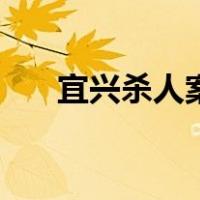 宜兴杀人案（关于宜兴杀人案的介绍）
