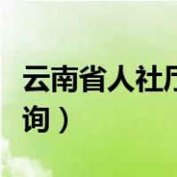云南省人社厅职称查询（云南省人事厅职称查询）