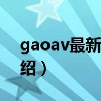 gaoav最新网址（关于gaoav最新网址的介绍）