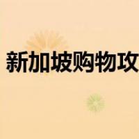 新加坡购物攻略必买清单（新加坡购物攻略）