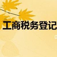 工商税务登记证查询（企业税务登记证查询）