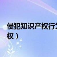 侵犯知识产权行为包括（以下哪种行为属于侵犯他人知识产权）