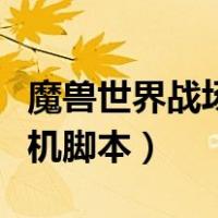 魔兽世界战场自动挂机脚本（魔兽世界战场挂机脚本）