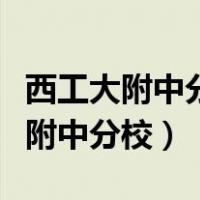 西工大附中分校和西工大附中一样吗（西工大附中分校）