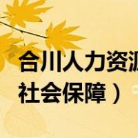 合川人力资源和社保网官网（合川人力资源和社会保障）