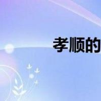 孝顺的典故书籍（孝顺的典故）