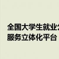 全国大学生就业公共服务立体化平台（全国大学生就业公共服务立体化平台）